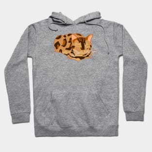 Loaf of Cat - Bengal Hoodie